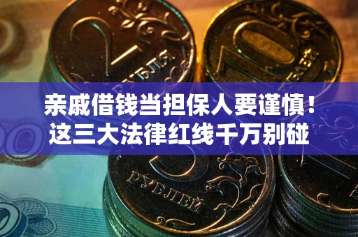 济南亲戚借钱当担保人要谨慎！这三大法律红线千万别碰