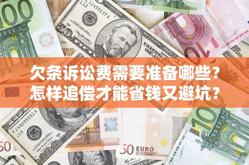 济南欠条诉讼费需要准备哪些？怎样追偿才能省钱又避坑？