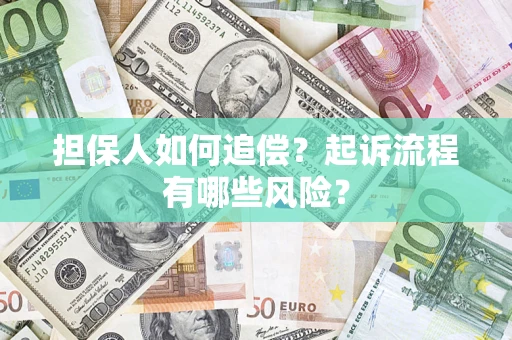 济南担保人如何追偿？起诉流程有哪些风险？