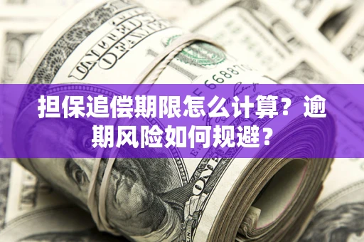 济南担保追偿期限怎么计算？逾期风险如何规避？