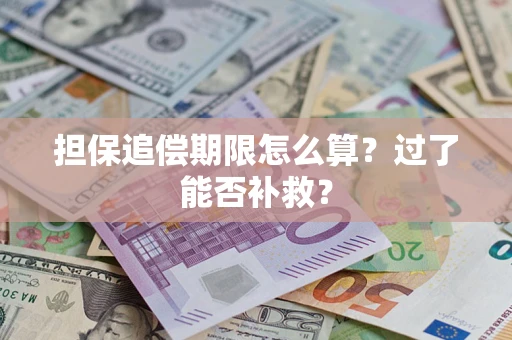 济南担保追偿期限怎么算？过了能否补救？